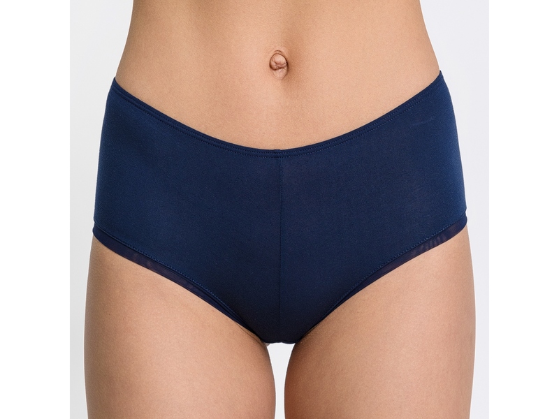 Женские трусы кюлоты темно-синие OROBLU Perfect Line VOBT01599 50958