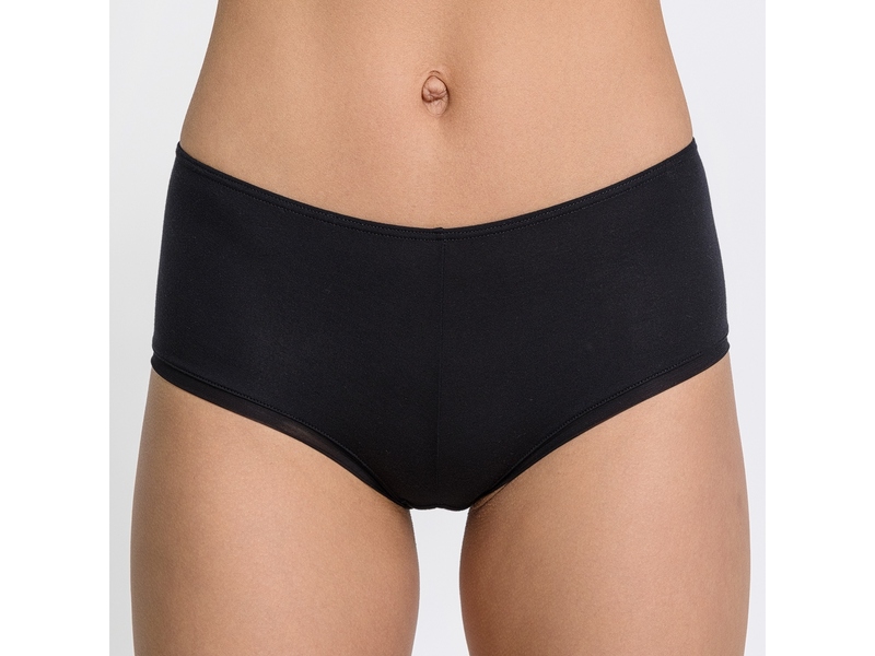 Женские трусы кюлоты черные OROBLU Perfect Line VOBT01599 50957