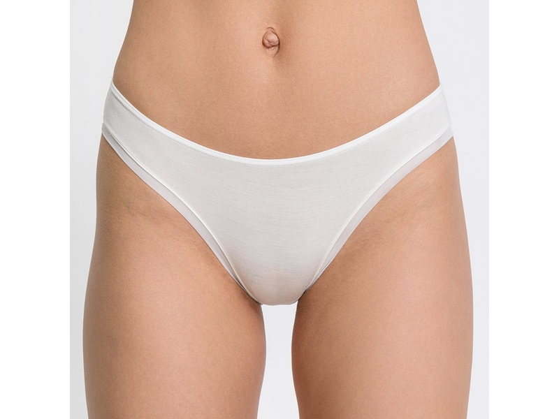 Женские трусы слипы белые OROBLU Perfect Line VOBT01598 50955