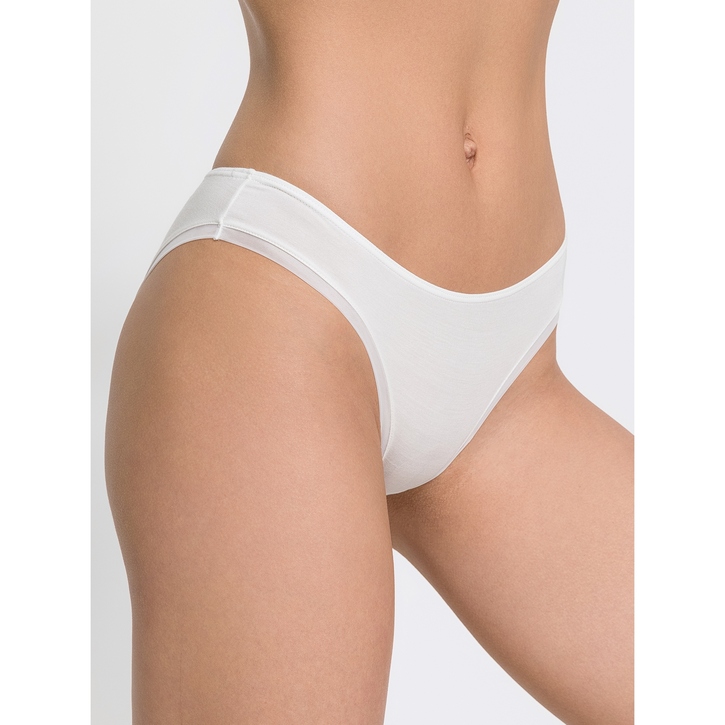 Женские трусы слипы белые OROBLU Perfect Line VOBT01598 50955