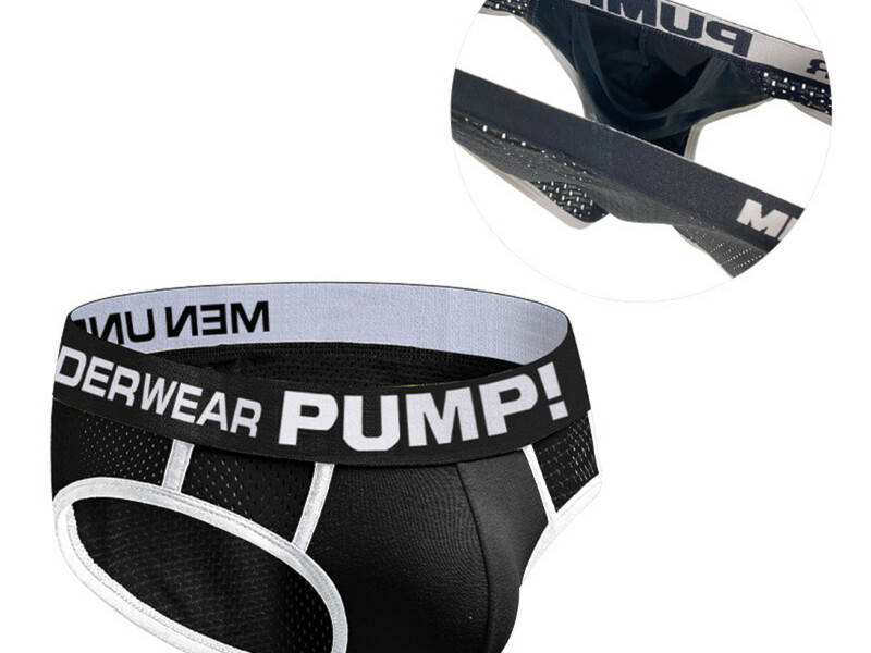 Мужские трусы брифы черные PUMP! MP291-2 51149