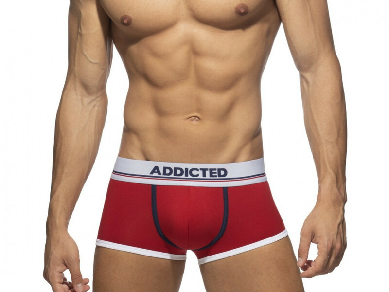 Мужские трусы хипсы красные Addicted 5022-8 51243