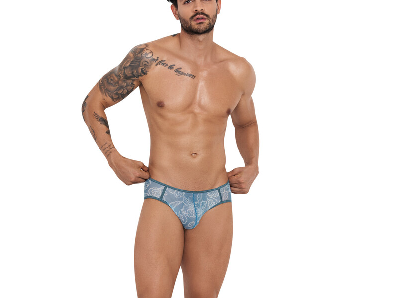 Мужские трусы джоки серые с принтом Clever AVALON JOCKSTRAP 121612 51277